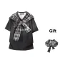Black+Black White[Shawl]