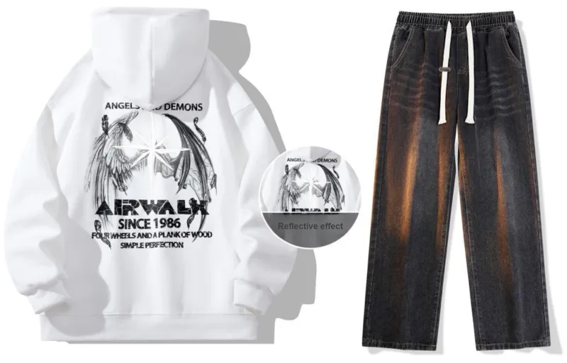 Airwalk Sweatshirt Sets Unisex-6