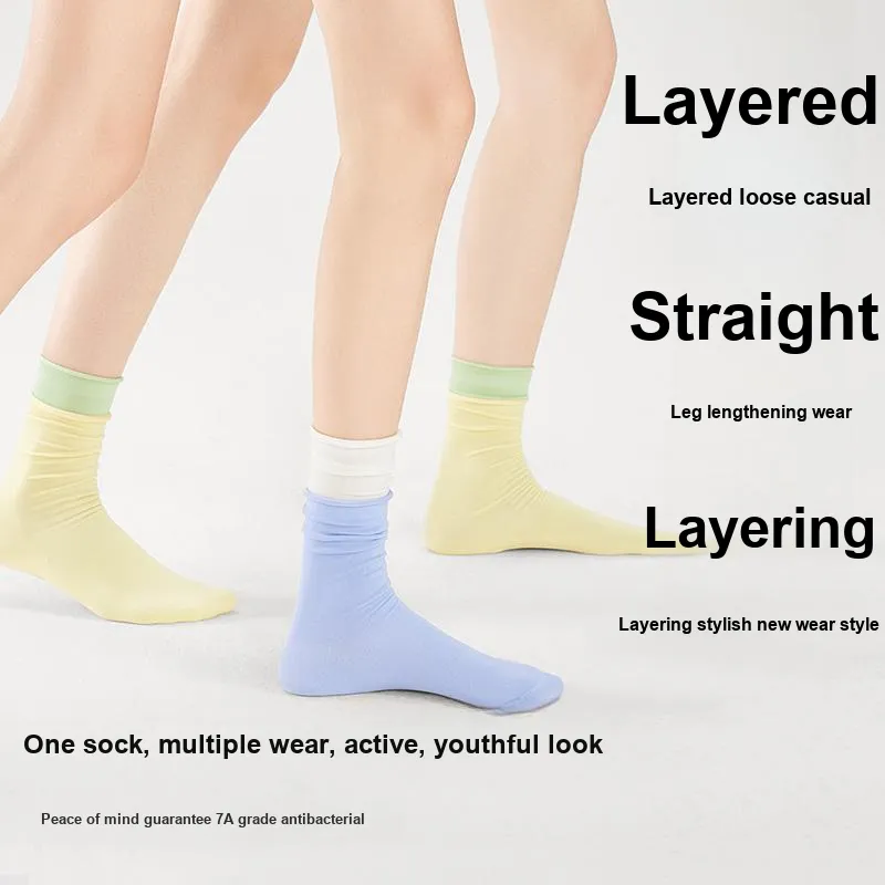 B&C.Room Knee High Socks Women's 6 Pack-3