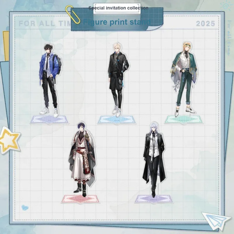SHIKONGZHONGDEHUILVREN Special Invitation Collection Aine, Luchen, Luoxia, Sislai, Yexuan Acrylic Stands-9
