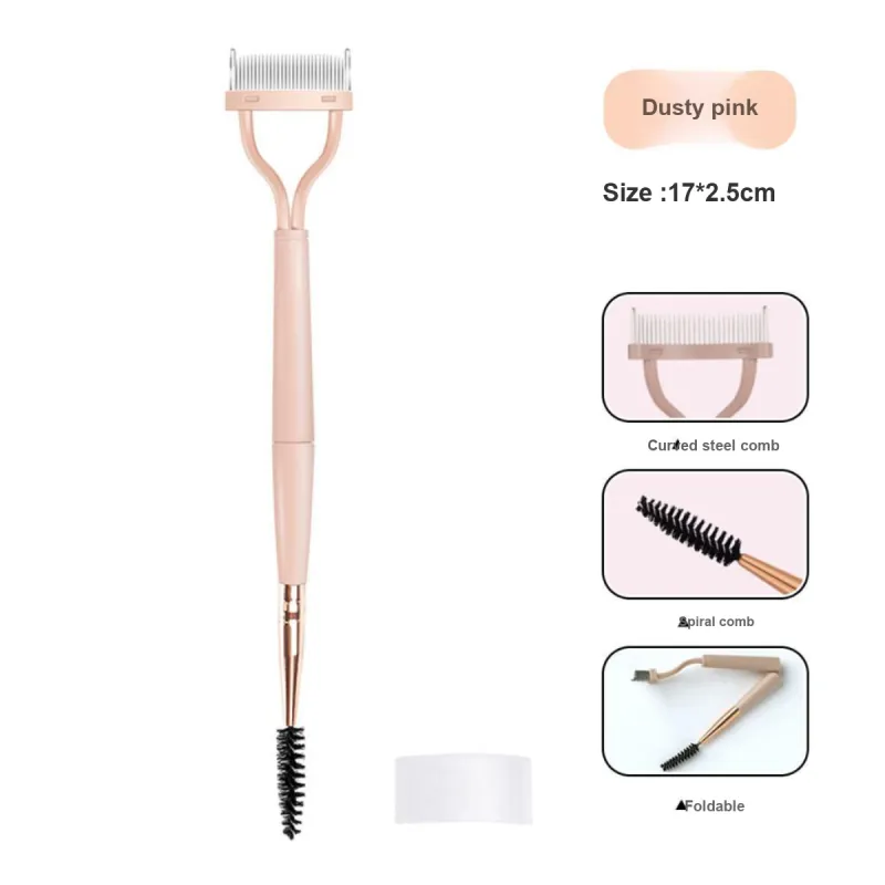 LMLTOP More Curved Stretch Small Steel Comb Eyelash Curlers Curling Long Lasting-2