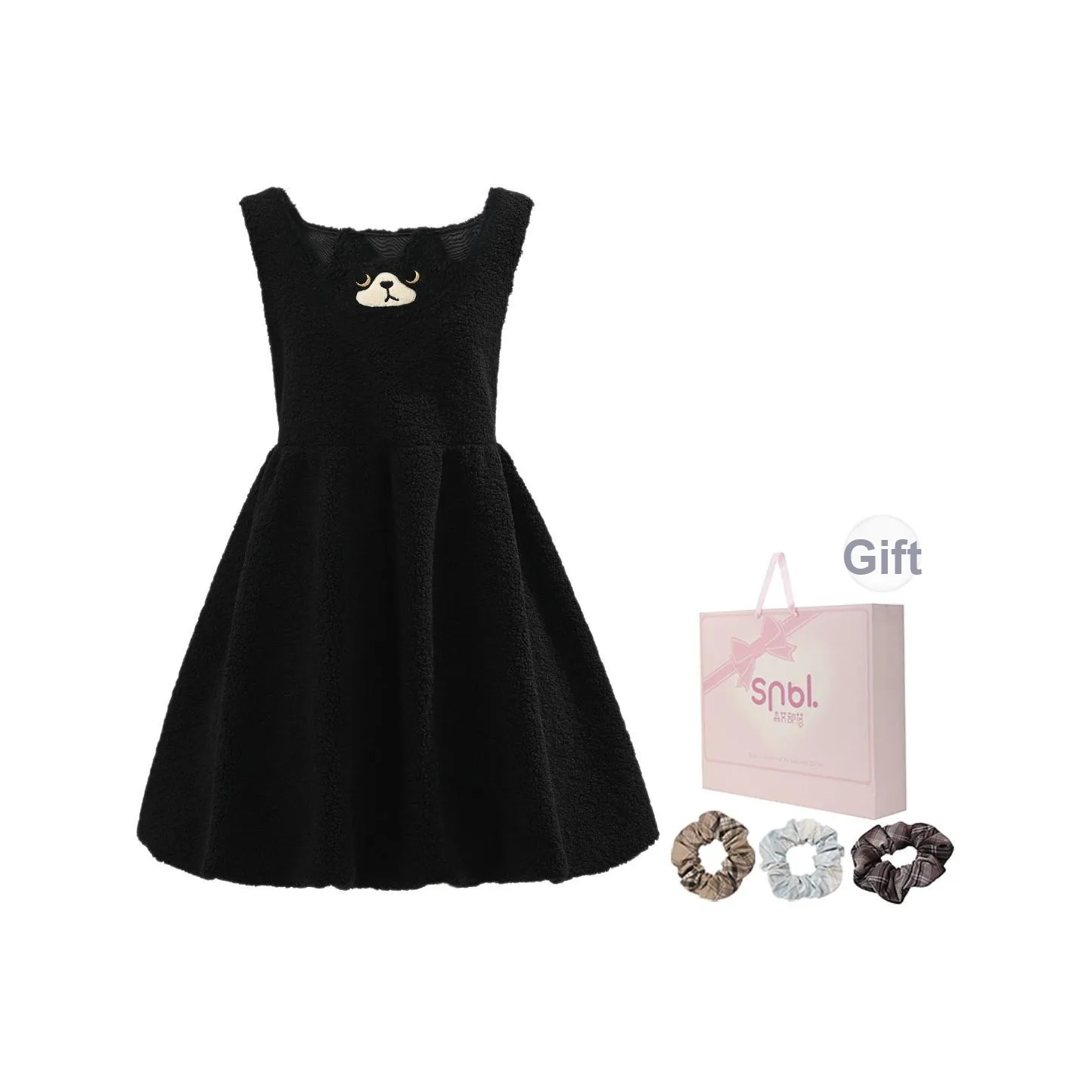 SNBL Черные Женские Слиплатья