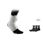 White Ankle Brace 195+3 Pack Sports Socks (Socks Random Color)
