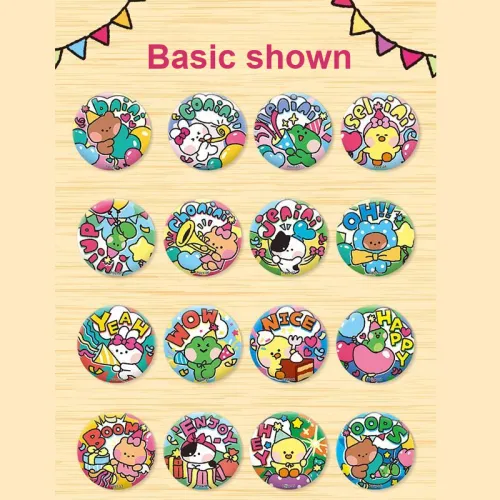 KAYOU minini Мини Вечеринка Playland Значки