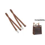Brown Leather Strap ([Adjustable 64-80cm])