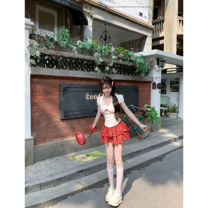 Lookinto Two Piece Skirt Sets Women's-4