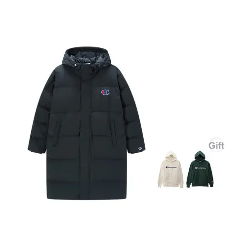Champion Down Jacket Unisex Loose Fit Style Чемпион Пуховик Унисекс Свободный крой Стиль