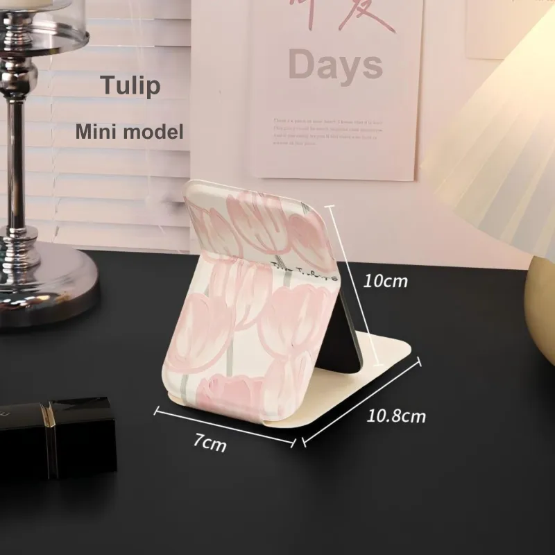 FANHUASENLIN Tulip Stand Portable Foldable Make Up Mirrors-2