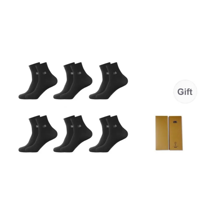 H YXIANG Mid Calf Socks Unisex Combo Set-4