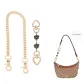 Gold-Tone, Black Mountain Camellia Extender Chain+Decorative Chain