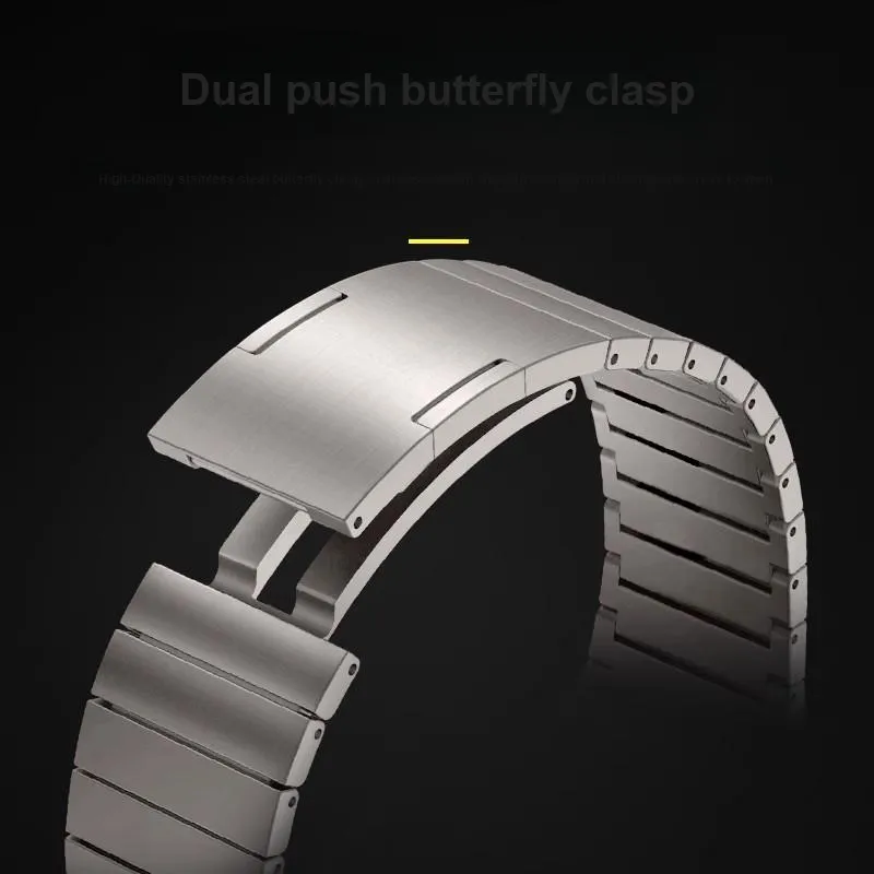 PULAISI Apple Compatibility Watch Band Titanium Material-4