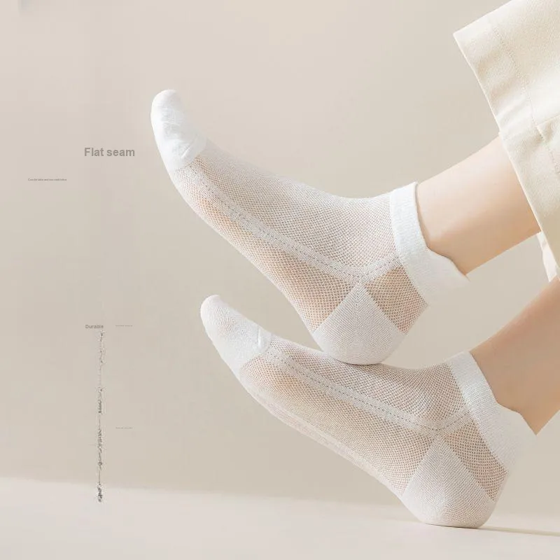XIA.WA.ZHI.XIU Ankle Socks Women's Box 10 Pack-10