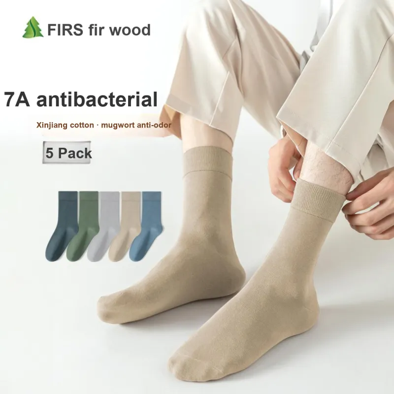 FIRS Mid Calf Socks Men's 5 Pack-30