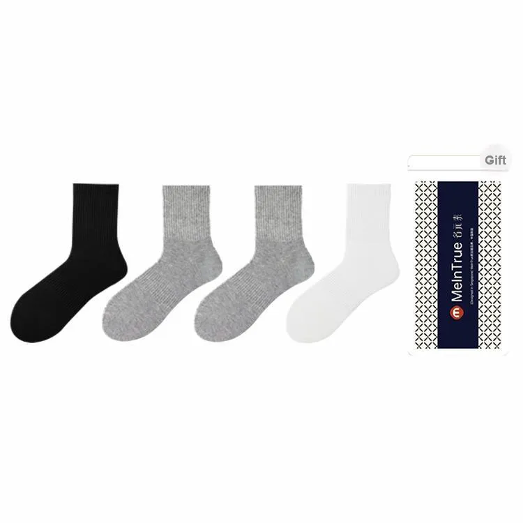 The First Name Element Mid Calf Socks Men's Gift Box Combination-11