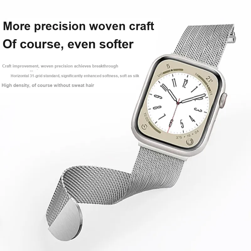 Fly Apple Compatibility Watch Band Stainless Steel Material-12