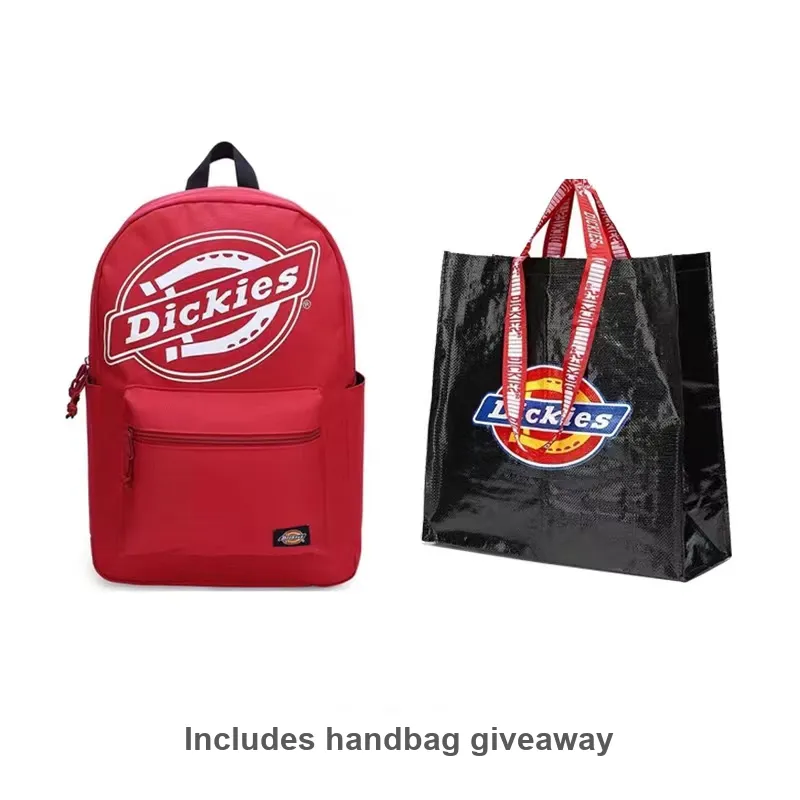Dickies Polyester Backpack Regular Unisex Red-7