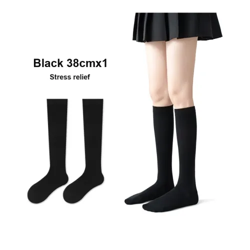 JKN Колено Высокие Носки Женские Световые Сжимающие