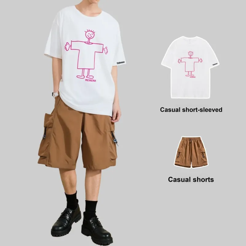 Ganbostore Casual Sportswear Unisex-14