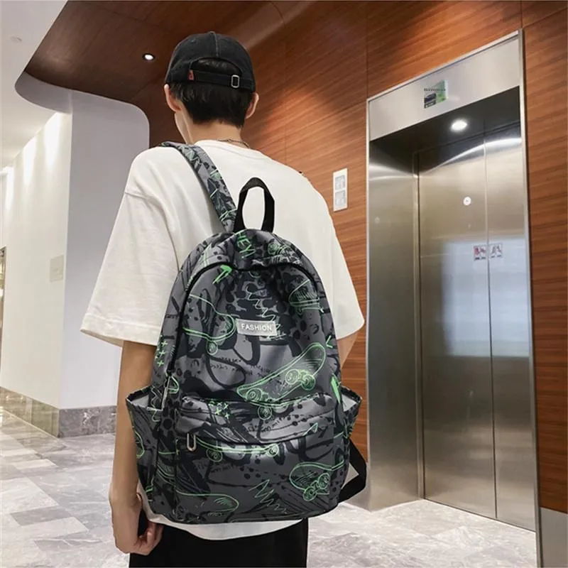 Duoluplo Doron Paul Nylon Backpack Unisex Multicolor-17