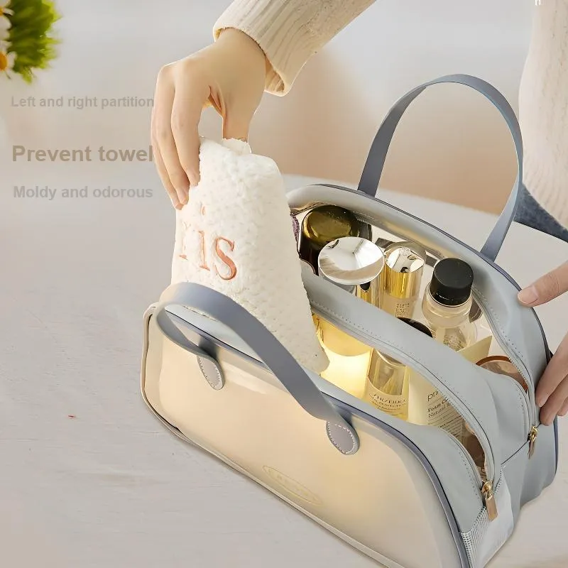 Love Of Wormwood Wet/Dry Separation Multifunction Large Capacity Makeup Bags Waterproof And Packable-2