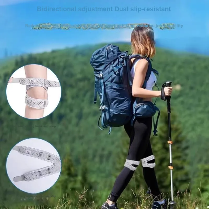 NAILEKESI Exercise And Fitness Double Loop Patella Bands 1 Pair Unisex Professional Protective-1