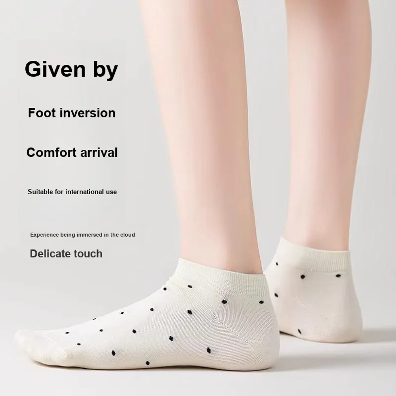 XIA.WA.ZHI.XIU Ankle Socks Women's Shopping Bag 7 Pack-8