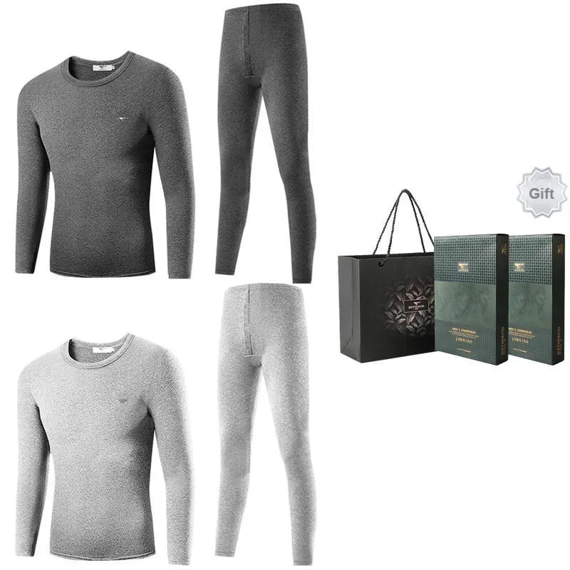 SEPTWOLVES Thermal Set Men's 2 Sets With Box Included-8