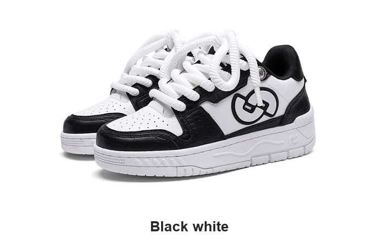 CAI CHI Anti Slip Wear Resistant Mid Top Skateboard Shoes Unisex-2