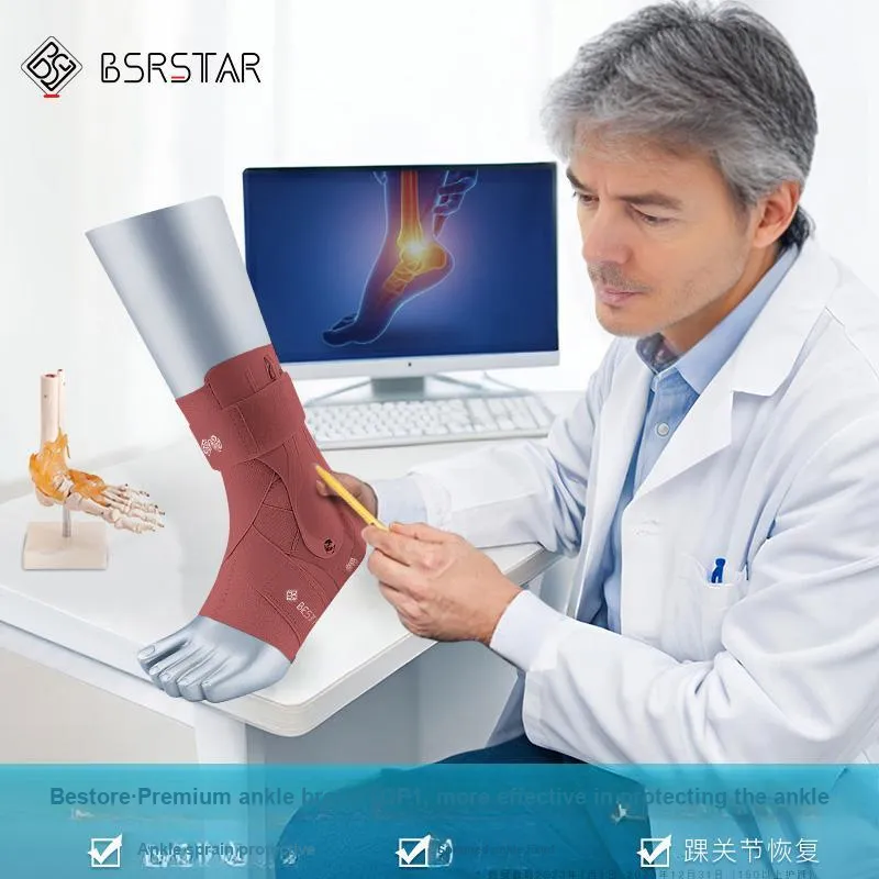 BESTRAY Ankle Braces Soccer, Basketball, Running Unisex-7