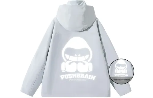 Adoonga X Poshbrain Windbreaker Jackets Unisex