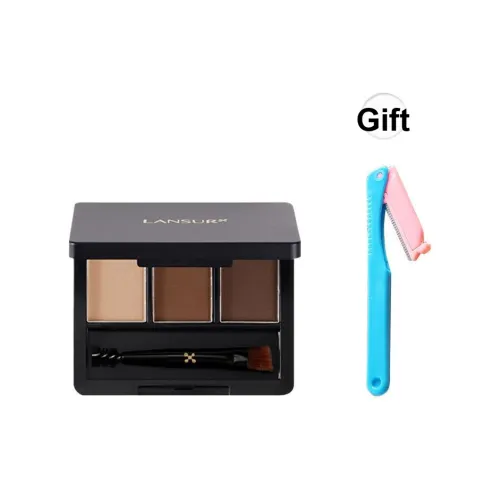 LANSUR LANCOME Палетка для теней Официальный Оригинальный Косметика Черный Кофейный Хаки Длинный Тяжелая Финиш Длинное Тяжелое Закрепление