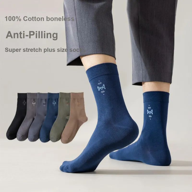 MIIOW Mid Calf Socks Men's 5 Pack-1