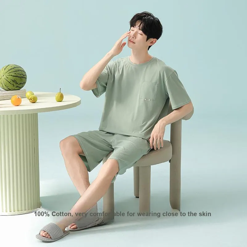 PBENO PD Pajama Set Men's Green-4