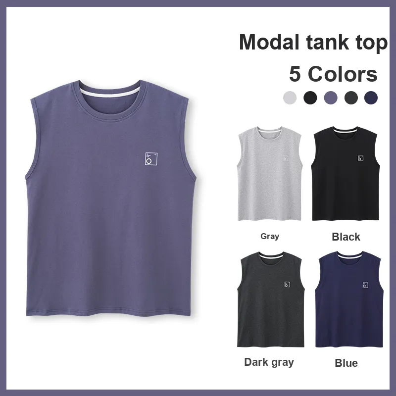 MADALLO Tank Top Men's Light Blue-2