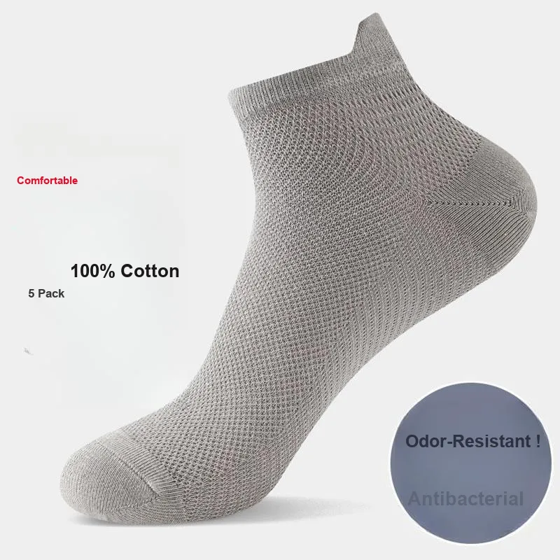 MIIOW Cool One Summer Series Ankle Socks Unisex 5 Pack-6