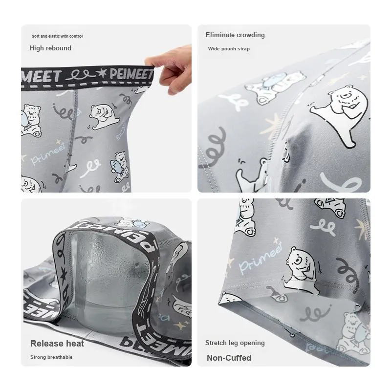 Primeet Underpants Skateboard Puppy Collection Men's 3 Pack-35