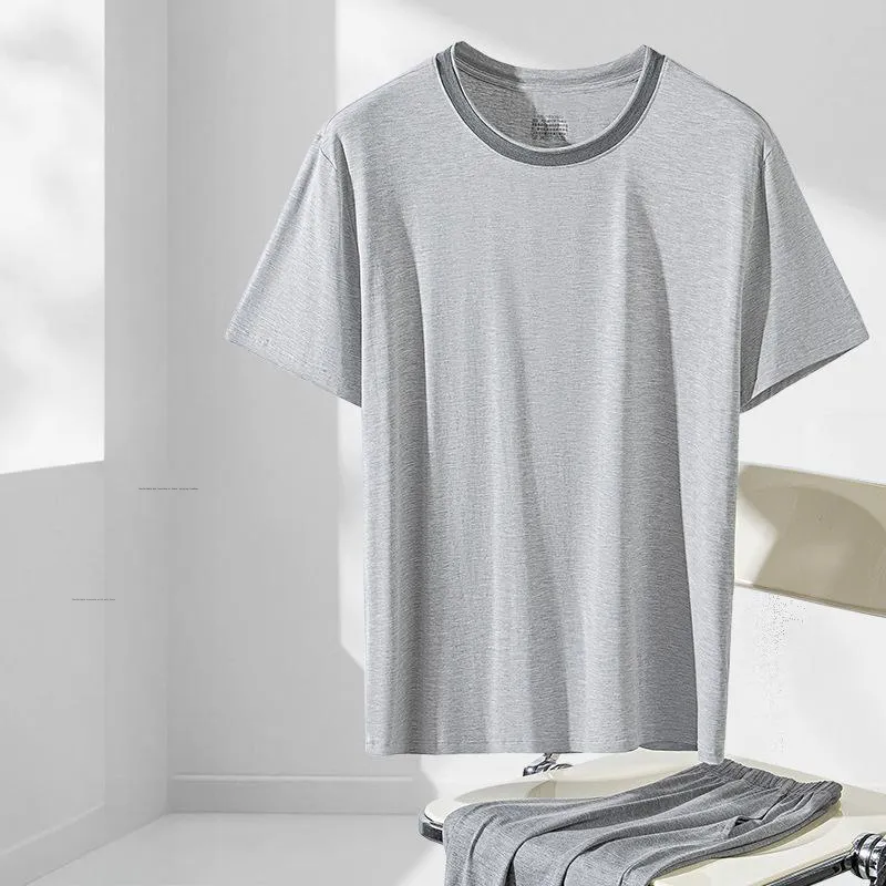 ROBINHOOD Pajama Set Men's Gift Box Set Light Heather Gray-2