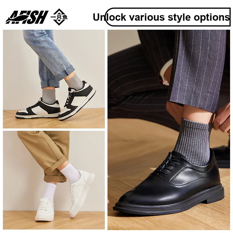 AFISH Socks Gift Box Men's 5 Pack Mixed Color-25