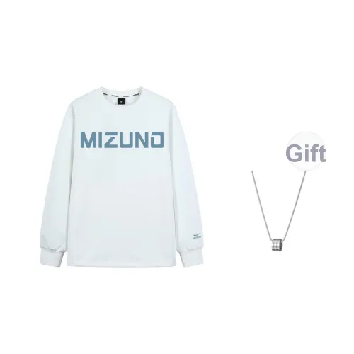 Mizuno Толстовка Мужская Белая В комплекте с ожерельем