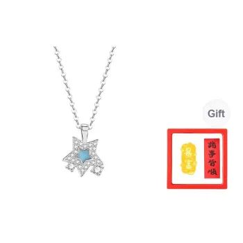 Chongqing Gold Store S 999 Fine Silver Necklaces Women's