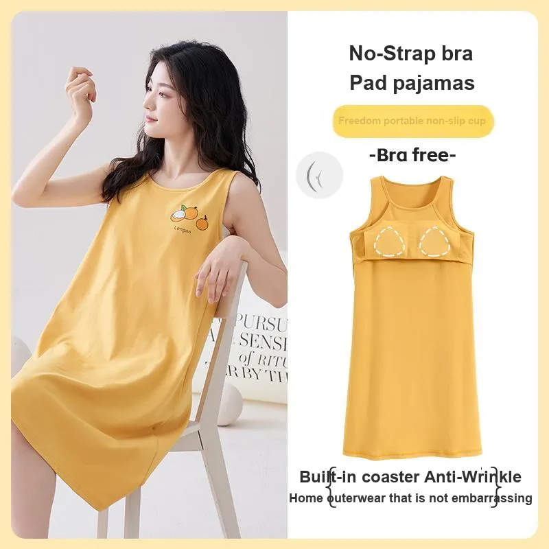 MADALLO Nightgown Women's Sunflower-4