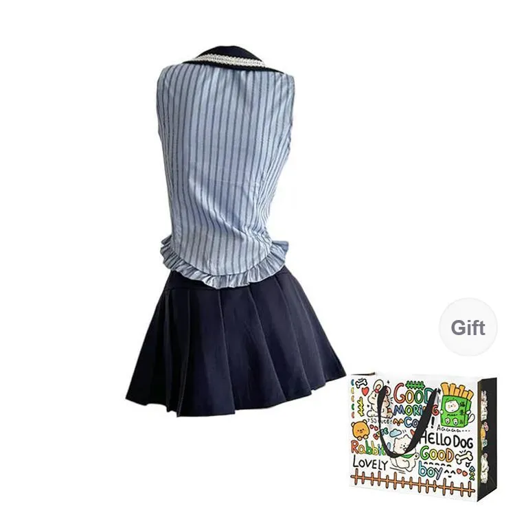 Dippanis Two Piece Skirt Sets Women's-1