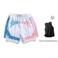 Pink Blue Mismatched with Free Tank Top