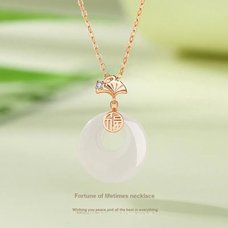 Master Kim Chalcedony Necklaces Unisex-1