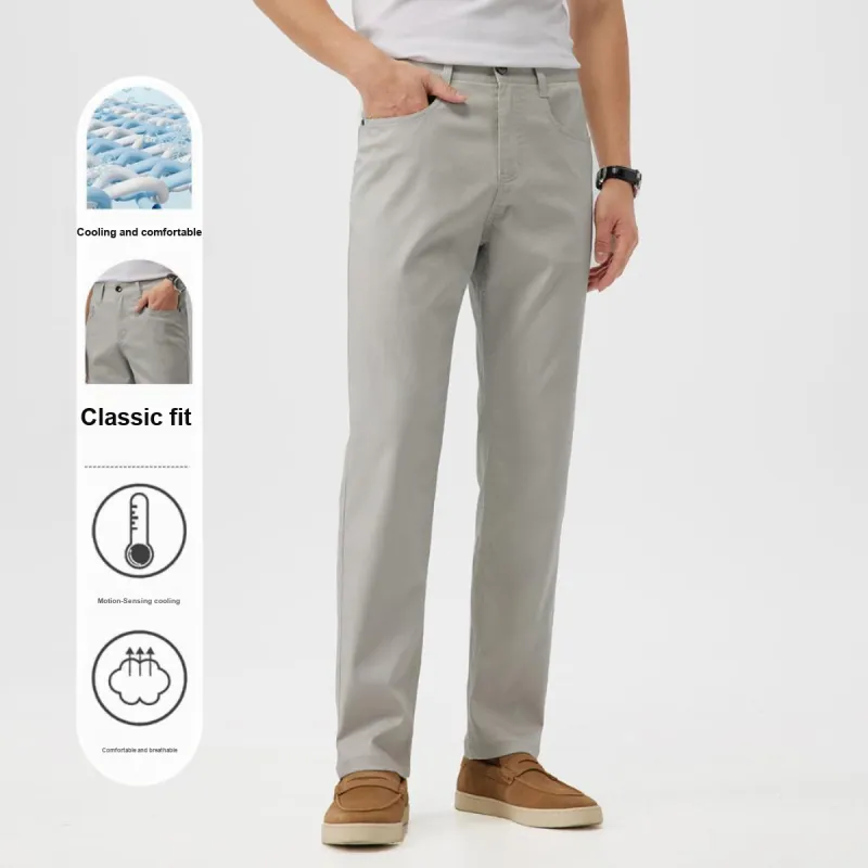 Red bean Casual Pants Men-14
