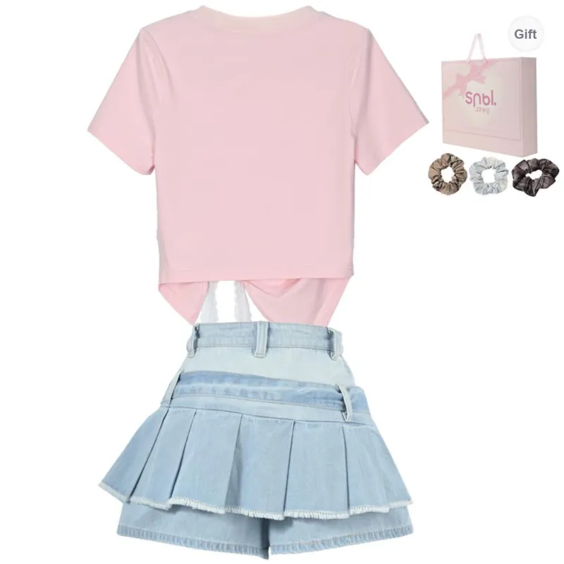 SNBL Two Piece Skirt Sets Women's-9
