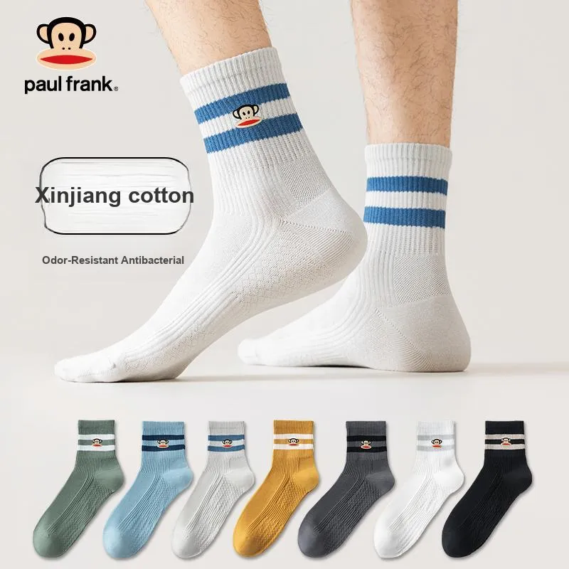 PAUL FRANK Mid Calf Socks Men's 4 Pack-31