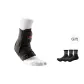 Black Ankle Brace 195+3 Pack Sports Socks (Socks Random Color)