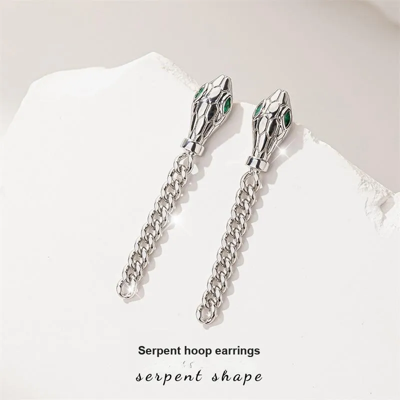 QLADY S925 Silver Stud Earrings Women's-1