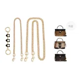 [Black C-Shaped Set of 3]Extender Chain 13.6cm+Decorative Chain 45cm+Crossbody Chain 100cm
